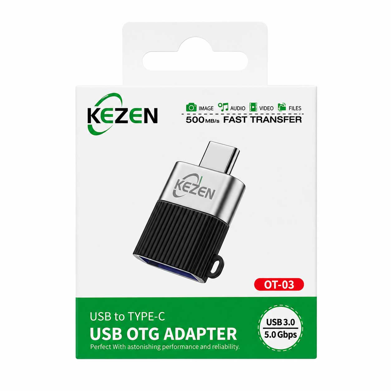 مبدل KEZEN OT-03 OTG USB 3.0 Type-C